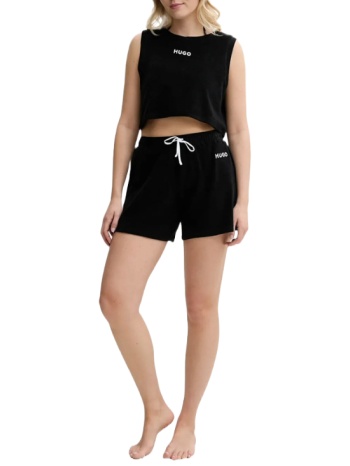 γυναικείο bonnie shorts μαύρο hugo 50515327-002