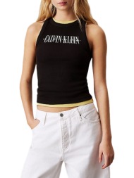 γυναικείο varsity tank top μαύρο calvin klein j20j225520-beh