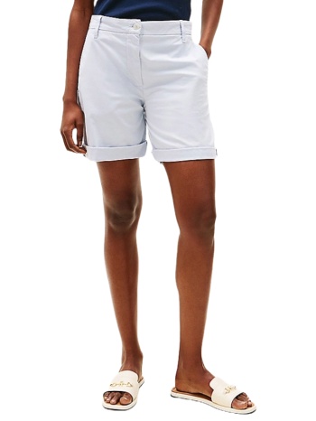 γυναικείο σορτς γαλάζιο tommy hilfiger ww0ww42457-c1o σε προσφορά