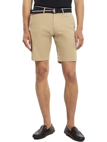 ανδρική βερμούδα μπεζ tommy hilfiger mw0mw24874-rbt σε προσφορά