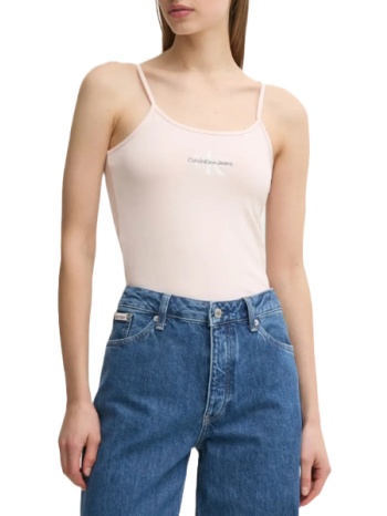 γυναικείο monologo tank top ροζ calvin klein j20j223105-tge