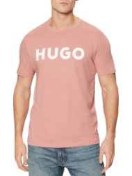 ανδρικό dulivio t-shirt ροζ hugo 50467556-695