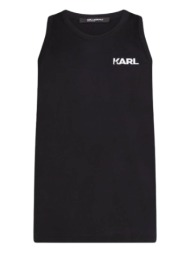 ανδρικό tank top μαύρο karl lagerfeld a1m46069-999 black