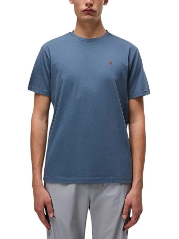 ανδρικό salis t-shirt μπλε napapijri np0a4h8d-g1y1