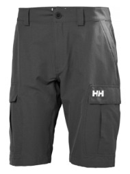 ανδρική heh qd cargo βερμούδα γκρι helly hansen 54154-980
