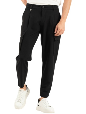 ανδρικό παντελόνι μαύρο vittorio bellagiop-black σε προσφορά