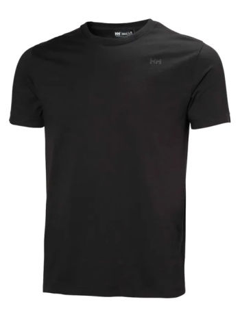 ανδρικό core graphic t-shirt 2.0 μαύρο helly hansen