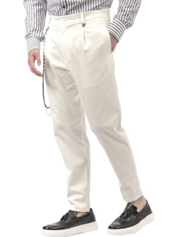 ανδρικό παντελόνι off white vittorio 24varese-offwhite σε προσφορά