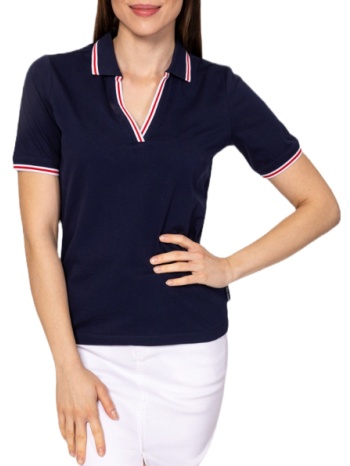 γυναικείο denula polo navy μπλε heavy tools t21009-navy