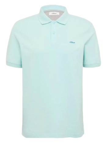 ανδρικό polo μέντα s.oliver 2138262-6045