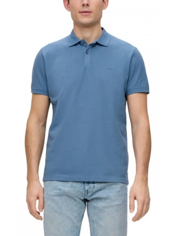 ανδρικό polo μπλε s.oliver 2164768-5402