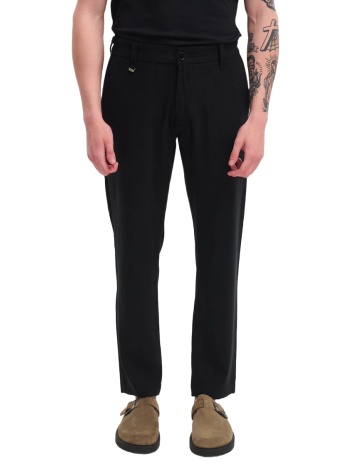 ανδρικό παντελόνι μαύρο royal denim izumo2265-black σε προσφορά