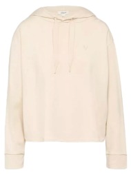 γυναικείο φούτερ μπεζ s.oliver 2161708-8100