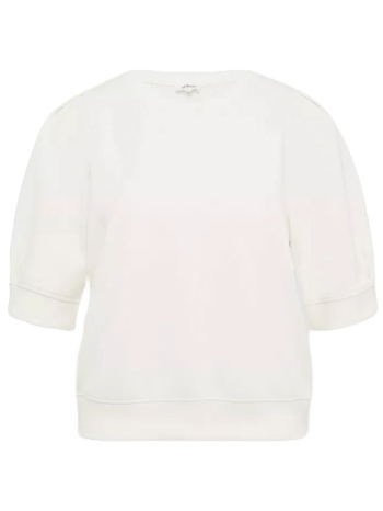 γυναικείο φούτερ εκρού s.oliver 2164082-0210 σε προσφορά