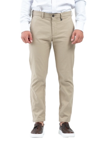 ανδρικό παντελόνι μπεζ vittorio nobile-safari σε προσφορά