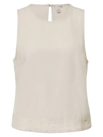 γυναικείο αμάνικο τοπ μπεζ s.oliver 2160437-0808 σε προσφορά