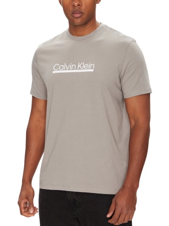 ανδρικό t-shirt γκρι calvin klein lv04rc852g-pfp