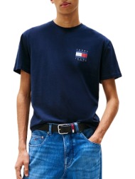 ανδρικό t-shirt navy μπλε tommy jeans dm0dm21910-c1g