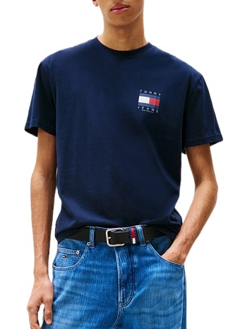 ανδρικό t-shirt navy μπλε tommy jeans dm0dm21910-c1g