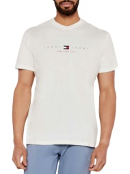 ανδρικό t-shirt λευκό tommy jeans dm0dm21911-ybl