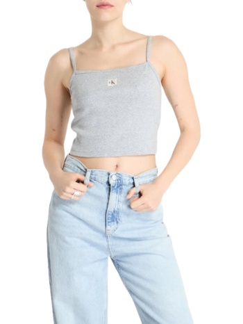 γυναικείο αμάνικο τοπ γκρι calvin klein lv047c908g-p79