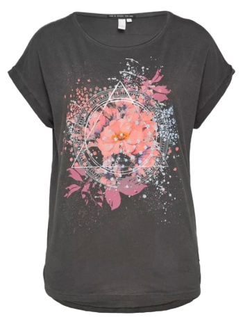 γυναικείο t-shirt μαύρο s.oliver 2162987-99d0 σε προσφορά