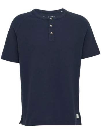 ανδρικό t-shirt navy μπλε s.oliver 2161840-5852