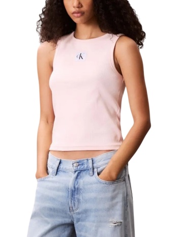 γυναικείο αμάνικο τοπ ροζ calvin klein lv047c201g-vi7