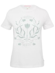 γυναικείο t-shirt λευκό s.oliver 2165280-01d0