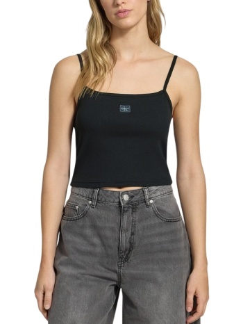 γυναικείο αμάνικο τοπ μαύρο calvin klein lv047c908g-ub1