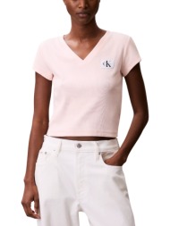 γυναικείο t-shirt ροζ calvin klein lv047c910g-vi7