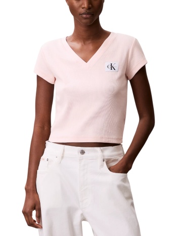 γυναικείο t-shirt ροζ calvin klein lv047c910g-vi7