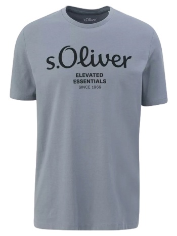 ανδρικό t-shirt γκρι s.oliver 2139909-95d1