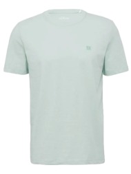 ανδρικό t-shirt μέντα s.oliver 2166634-6092