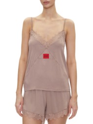 γυναικείο τοπ πυτζάμας μπεζ hugo 50531653-218