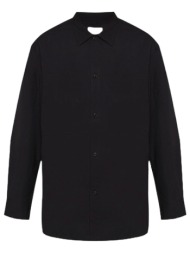 ανδρικό πουκάμισο μαύρο calvin klein lv04rc129g-ub1