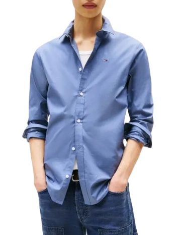 ανδρικό πουκάμισο μπλε tommy jeans dm0dm04405-po6 σε προσφορά