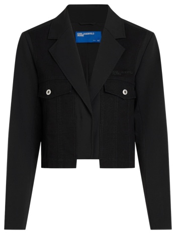 γυναικείο σακάκι μαύρο karl lagerfeld jeans a3w14019-999 σε προσφορά