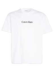 ανδρικό hero logo comfort t-shirt λευκό calvin klein k10k111346-yaf