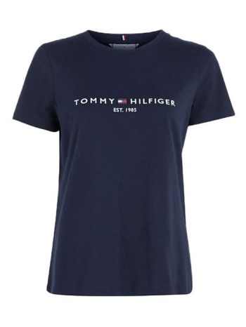 γυναικείο heritage t-shirt navy μπλε tommy hilfiger