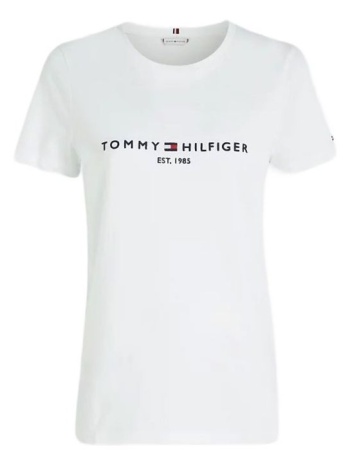γυναικείο heritage t-shirt λευκό tommy hilfiger