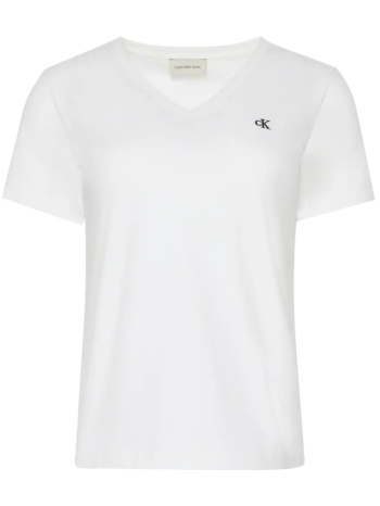 γυναικείο t-shirt λευκό calvin klein lv047b205g-yaa