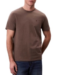 ανδρικό t-shirt καφέ calvin klein lv040hm265-pdk