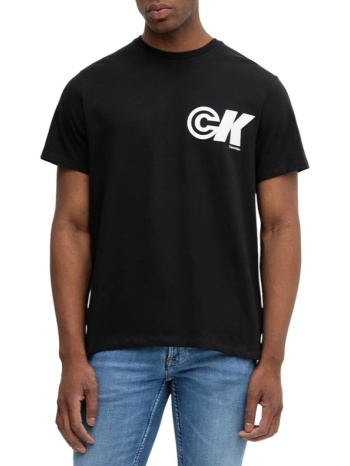 ανδρικό t-shirt μαύρο calvin klein lv04rc835g-ub1