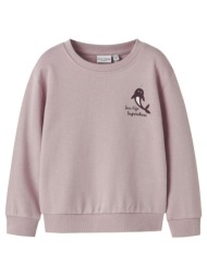 μπλούζα φούτερ κορίτσι name it-13246317-burnished lilac