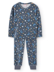 πιτζάμα βελουτέ κορίτσι boboli-922081-9672-blue