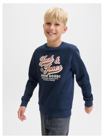 μπλούζα φούτερ αγόρι jack & jones-12279795-sky captain σε προσφορά