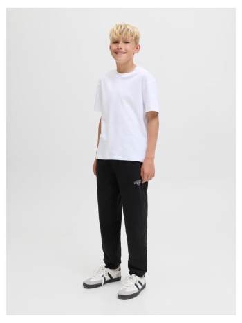 παντελόνι φούτερ αγόρι jack & jones-12279624-black σε προσφορά