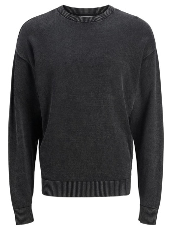 μπλούζα πλεκτή αγόρι jack & jones-12278929-black σε προσφορά