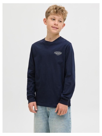 μπλούζα μακό αγόρι jack & jones-12279650-sky captain σε προσφορά